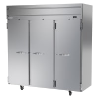 Beverage-Air HFS3HC-1S 78" Horizon Series Three Section Reach In Freezer, (3) Left/Right Hin...