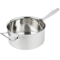 Vollrath 47742 4 1/4 qt Intrigue® Stainless Sauce Pan w/ Hollow Metal Handle - Induction Ready