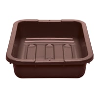 Cambro 1520CBP131 Cambox® Bus Box - 15 3/10" x 19 9/10" x 4 9/10", Dark Brown