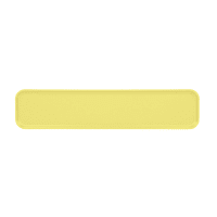 Cambro 630MT145 Rectangular Display Market Pan - 6 7/16" x 30" x 3/4", Yellow