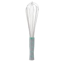 Vollrath 47091 12" French Whip - Aqua Nylon Handle, Stainless Steel