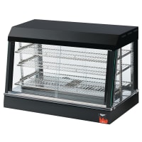 Vollrath 40734 36" Self Service Countertop Heated Display Case  - (3) Shelves, 120v