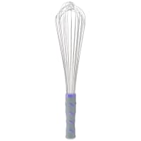 Vollrath 47004 14" Piano Whip - Purple Nylon Handle, Stainless Steel