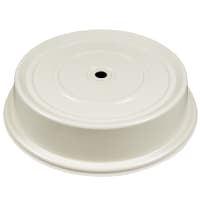 Cambro 124VS101 12 1/4" Round Versa Plate Cover - Antique Parchment