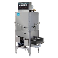 CMA Dishmachines CMA-180TCB High Temp Door Type Dishwasher w/ 60 Racks/hr Capacity, Built-in Boos...