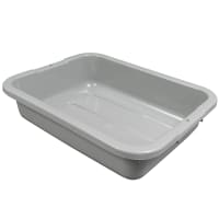 Cambro 1520CBP180 Cambox® Bus Box - 15 3/10" x 19 9/10" x 4 9/10", Light Gray