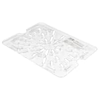 Cambro 20CWD135 Camwear Food Box Drain Shelf - Clear