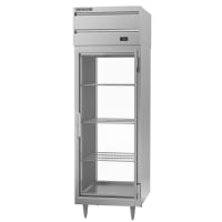 Beverage-Air PRD1HC-1BG 26" One Section Pass Thru Refrigerator, (2) Right Hinge Glass Doors,...