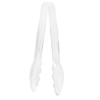 Cambro 6TGS135 6"L Plastic Utility Tongs, Clear