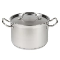 Update SPS-12 12 qt Stainless Steel Stock Pot w/ Cover - Induction Ready