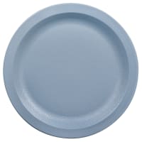 Cambro 725CWNR401 7 1/4" Plastic Salad Plate, Slate Blue