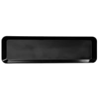 Cambro 8262MT110 Rectangular Market Display Pan - 8 3/8" x 25 1/2" x 2", Black