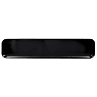 Cambro 630MT110 Rectangular Display Market Pan - 6 7/16" x 30" x 3/4", Black