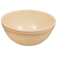 Cambro 50CW133 15 3/10 oz Round Camwear® Nappie Bowl - Plastic, Beige