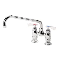 Krowne 15-410L Deck Mount Faucet - 10" Swing Spout, 4" Centers