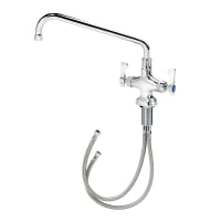 Krowne 16-312L Deck Mount Pantry Faucet w/ 12" Swing Nozzle