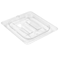 Cambro 60CWCH135 Camwear® 1/6 Size Food Pan Cover w/ Handle, Polycarbonate, Clear