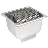 Winco SPBR-604 Butter Spreader w/ Sixth Size Pan - 7" x 6 3/8", Stainless Steel