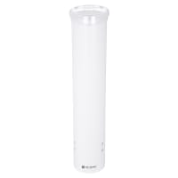 San Jamar C4160WH Cup Dispenser, Surface Mount, Cone &amp; Paper Cups