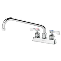 Krowne 15-310L Deck Mount Faucet - 10" Swing Spout, 4" Centers