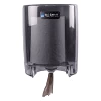 San Jamar T400TBL Wall Mount Roll Paper Towel Dispenser - Plastic, Arctic Blue