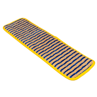 Rubbermaid FGQ81000YL00 18" Hygen Super Scrubber Mop - Microfiber, Yellow