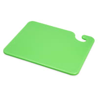 San Jamar CB101212GN Cut-N-Carry Cutting Board, 10 x 12 x 1/2 in, NSF, Green