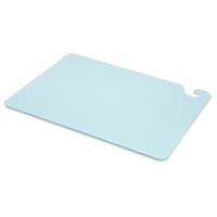 San Jamar CB152012BL Cut-N-Carry Cutting Board, 15 x 20 x 1/2 in, NSF, Blue