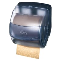 San Jamar T850TBL Wall Mount Roll Paper Towel Dispenser - Plastic, Arctic Blue