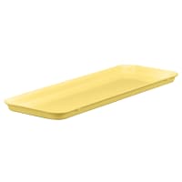 Cambro 1030MT145 Rectangular Market Display Tray - 10 7/16" x 30" x 3/4", Yellow