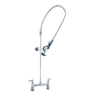 T&S B-0123-B Deck Mount Pre Rinse Unit w/ 44" Hose &amp; Lever Handles