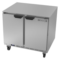 Beverage-Air UCR36AHC 36" W Undercounter Refrigerator w/ (2) Sections & (2) Doors, 115v