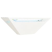 Gardner WS-85 WHT Wall Mount Decorate Insect Light Trap w/ Glueboard - 900 sq ft Range, White
