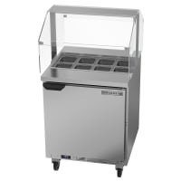 Beverage-Air SPE27HC-SNZ 27" Hydrocarbon Series Sandwich/Salad Prep Table w/ Refrigerated Ba...