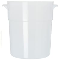 Carlisle 3 1/2 qt Bain Marie w/ Handles - Polyethylene, White (035002)
