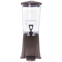 Carlisle 3-gal Premium Beverage Server - Clear/Dark Brown (1085069)