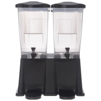 Carlisle 6 gal Beverage Dispenser - Plastic Container, Black Base (1085703)