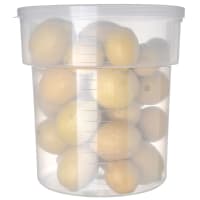 Carlisle 18 qt Bain Marie w/ Handles - Polypropylene, Translucent (180530)