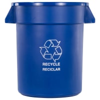 Carlisle 20 gal Multiple Materials Recycle Bin - Indoor/Outdoor (341020REC14)