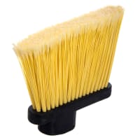Carlisle 36"L Duo-Sweep® Lobby Broom w/ Angle Bristles &amp; Black Handle (3686100)