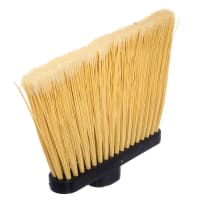 Carlisle 56"L Duo-Sweep® Lobby Broom w/ Angle Bristles &amp; Black Handle (3688500)