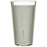 Carlisle 16 oz Jade Ribbed Plastic Tumbler (401664)