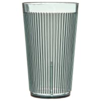 Carlisle 12 oz Meadow Green Ribbed Plastic Tumbler (403309)
