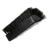 Carlisle 10" Boot 'N Shoe Brush Head - Plastic/Polypropylene, Black (4042503)