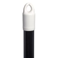 Carlisle 56"L Sparta® Spectrum® Duo-Sweep® Lobby Broom w/ Angle Bristles &amp; Black Handle (4108203)