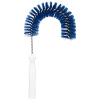 Carlisle 11 1/2" Clean In Place Brush w/ Polyester Bristles, Blue (4110014)