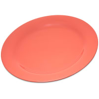Carlisle 10 1/2" Melamine Dinner Plate, Sunset Orange (4300252)