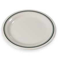 Carlisle 10 1/2" Melamine Dinner Plate, Orleans on Bone (43003905)