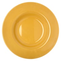 Carlisle 13 oz Melamine Pasta/Soup/Salad Bowl, Honey Yellow (4303422)