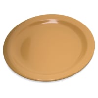Carlisle 7 1/4" Melamine Salad Plate, Honey Yellow (4350322)